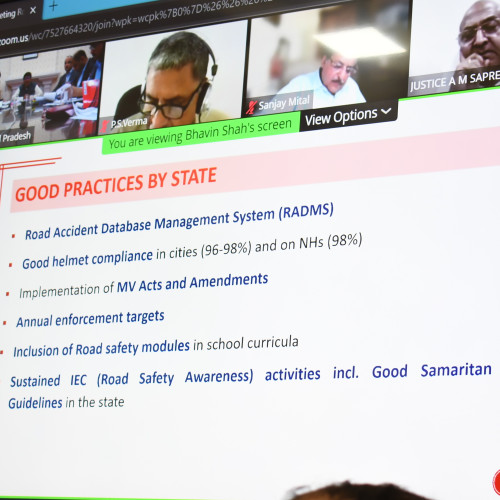 Meeting with the Hon'ble Supreme Court Committee on Road Safety